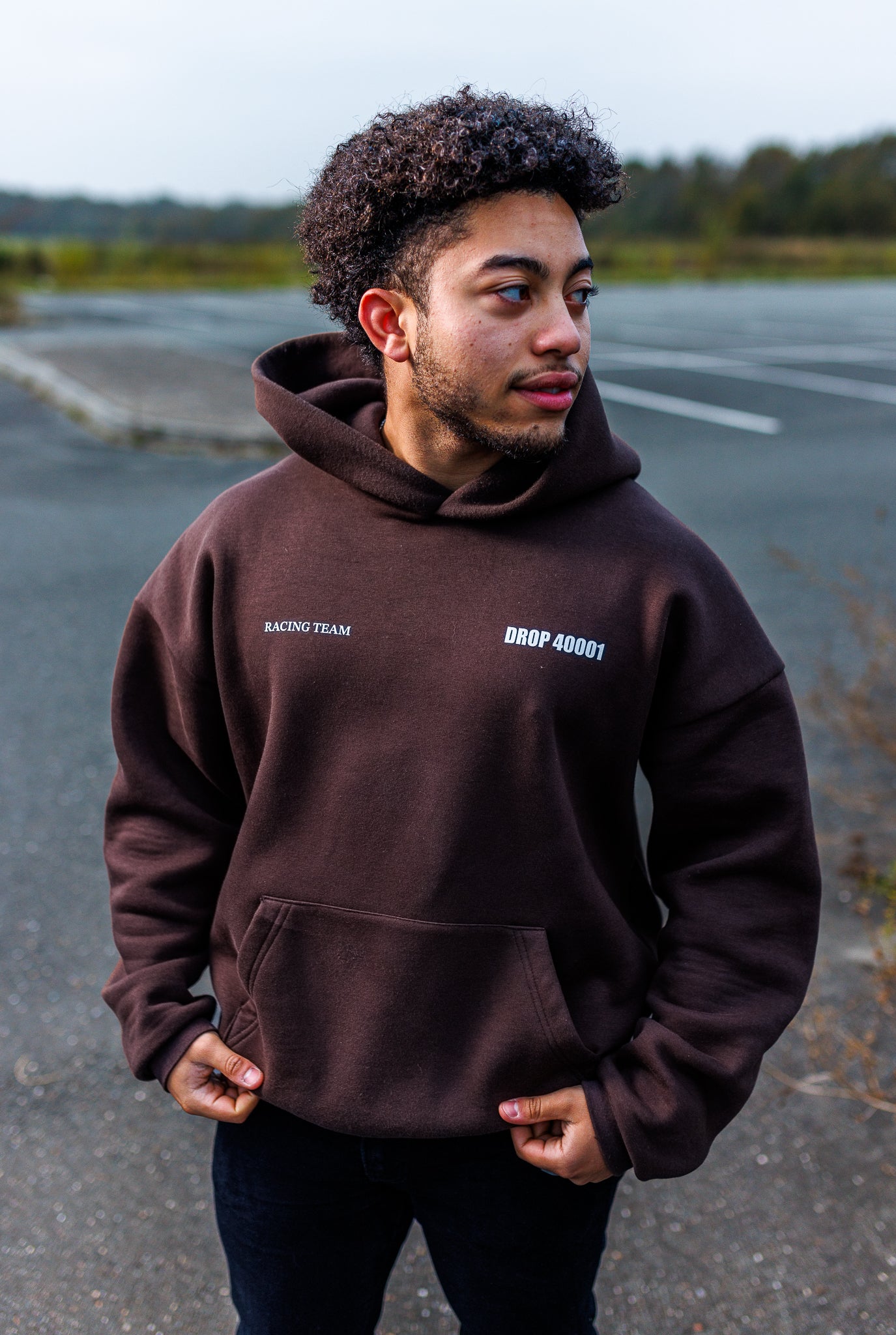 Brown Oversized Hoodie